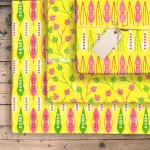wrapping paper yellow