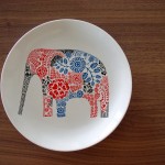 elephant plate_R